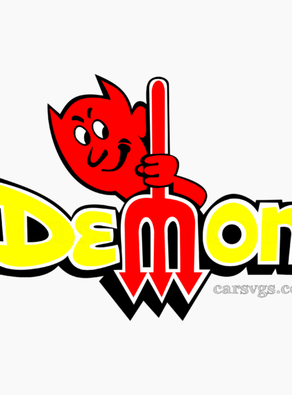 Old School Dodge Demon SVG File